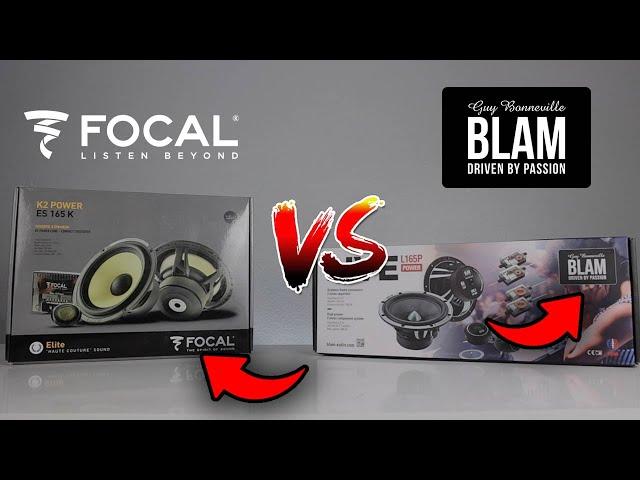 Car Audio Speakers Showdown. Focal ES 165K Elite vs BLAM L165P Live. 6.5/ 6.75" Component Speakers