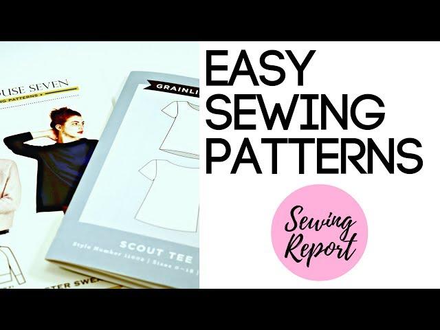 FAVORITE EASY SEWING PATTERNS FOR BEGINNERS | LIVE SHOW | SEWING REPORT