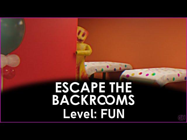Escape the Backrooms | Beating Level: FUN | No Commentary