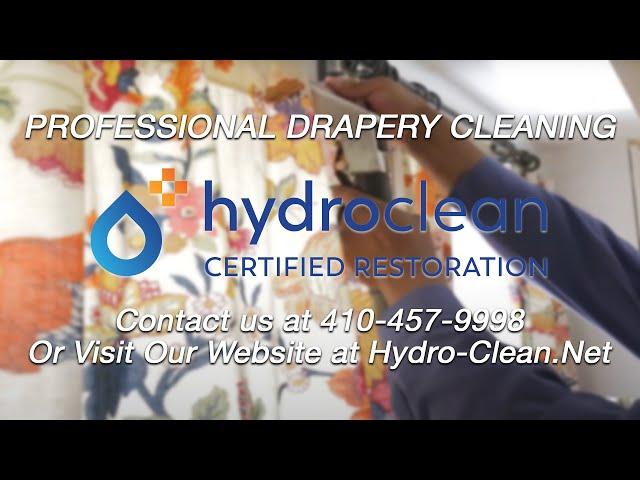 Professional drapery cleaning in your home or office