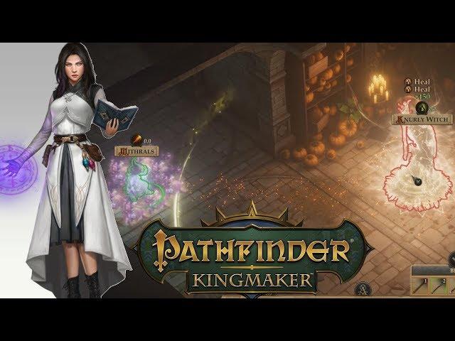 Pathfinder Kingmaker 1.1, House at the Edge of Time Part 1 DC Sorcerer Solo Unfair