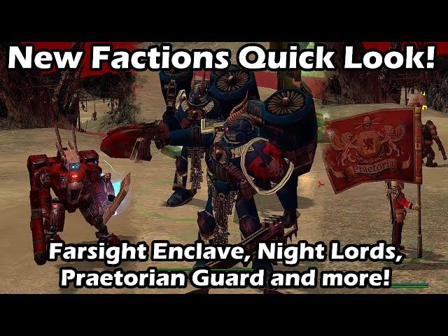 New Factions! Dawn of War Unification Quick Look