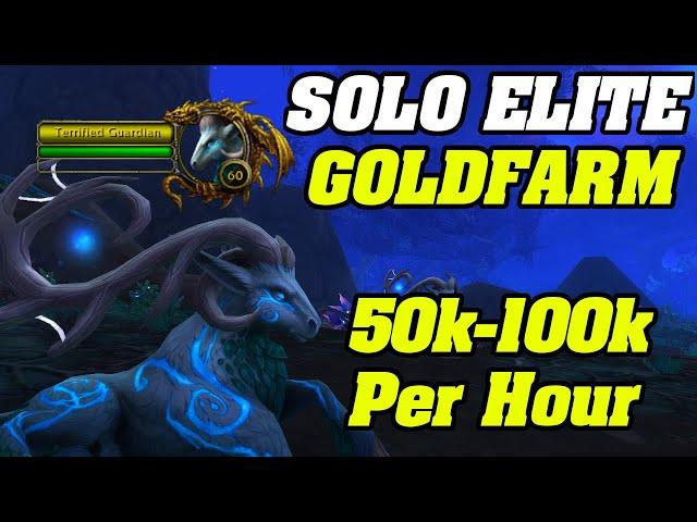 50,000g - 100,000g SOLO FARMING ELITES! Shadowlands Goldfarm