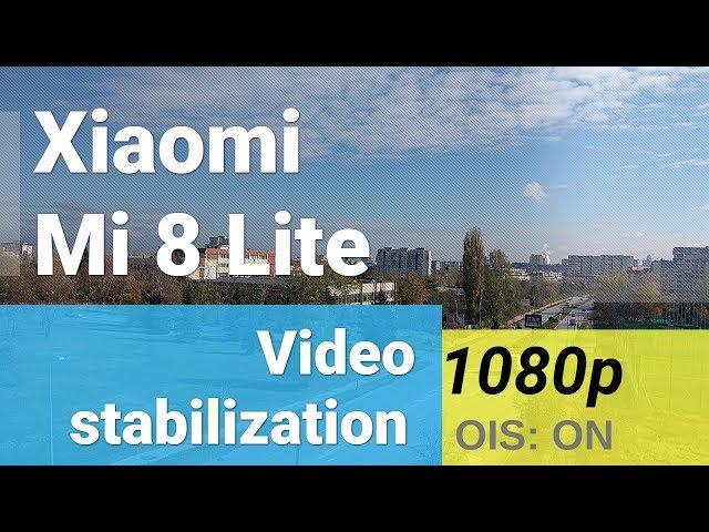 Xiaomi Mi 8 Lite 1080p - Stabilization test EIS: ON