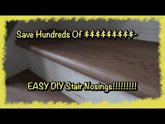 Making Stair Nosings from Vinyl Plank Flooring