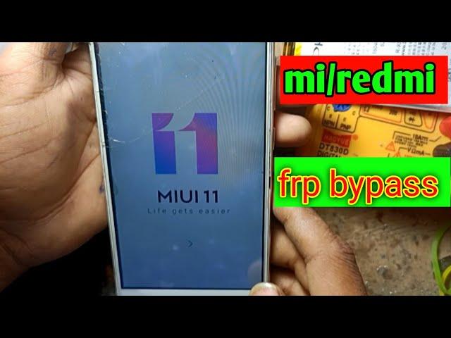 mi/redmi 4x frp bypass kaise kare l mi 4x frp bypass 2023