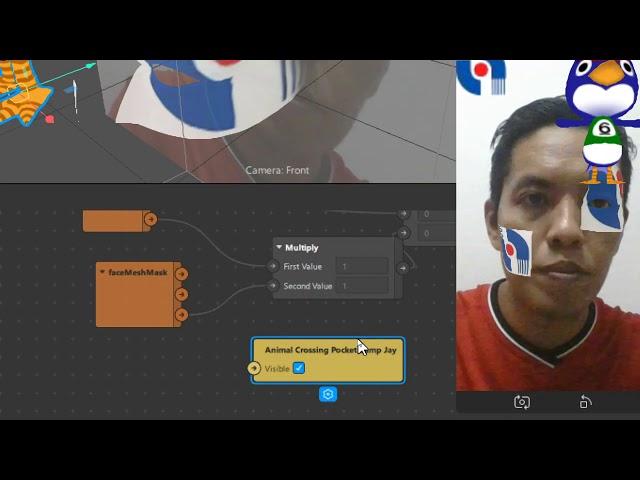 spark ar - patch editor - tap