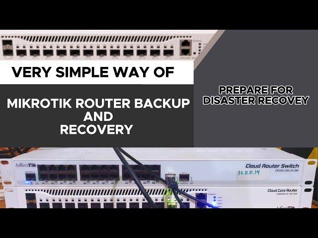 MikroTik Backup & Restore: Pro Tips for Keeping Your Router Secure!