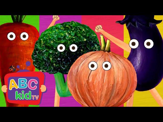 Yes Yes Vegetables + Learn the Letter V | Preschool Learning - ABC Kid TV | Nursery Rhymes & Songs