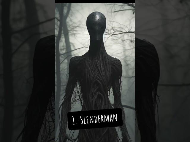 4 MOST TERRIFYING URBAN LEGENDS ! #urbanlegends #bloodymary #slenderman #thehookman #clown
