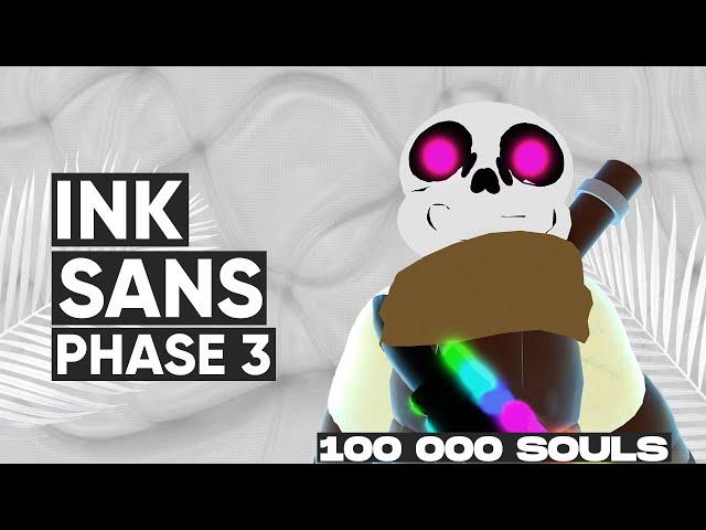 Roblox | SANS AUs FIGHT | Ink Sans Phase 3