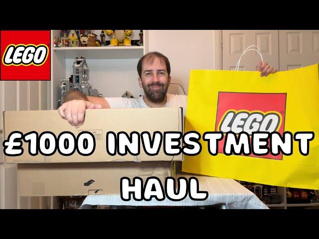 My £1000 LEGO Investment Haul November 2024