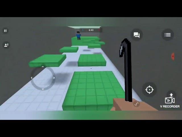 Block strike. Прохождение Bunny hop с друзьями :Амиром и Османом