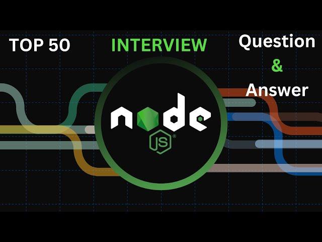 Node.js Interview Questions and Answers | Ace Your Node.js Interview! 