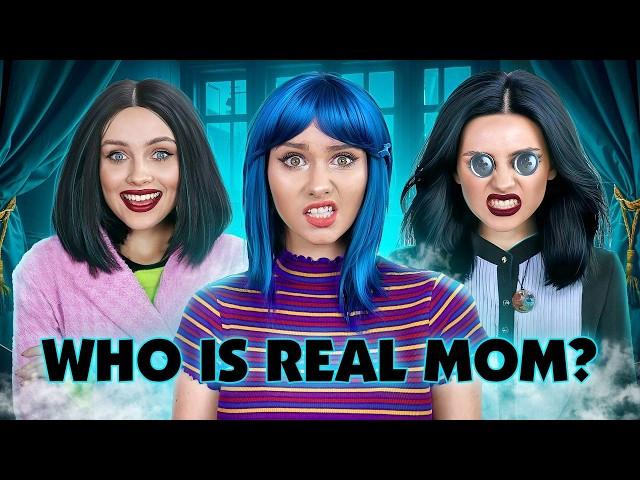 Good Mom vs Evil Mom From Other World! Coraline in Real Life