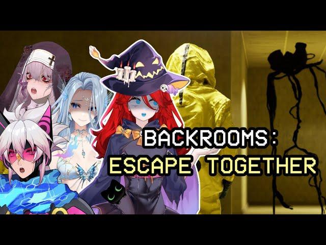  CHAOS/SCUFF CREW PLAYS: "Backrooms: Escape Together"  VTuber Collab 