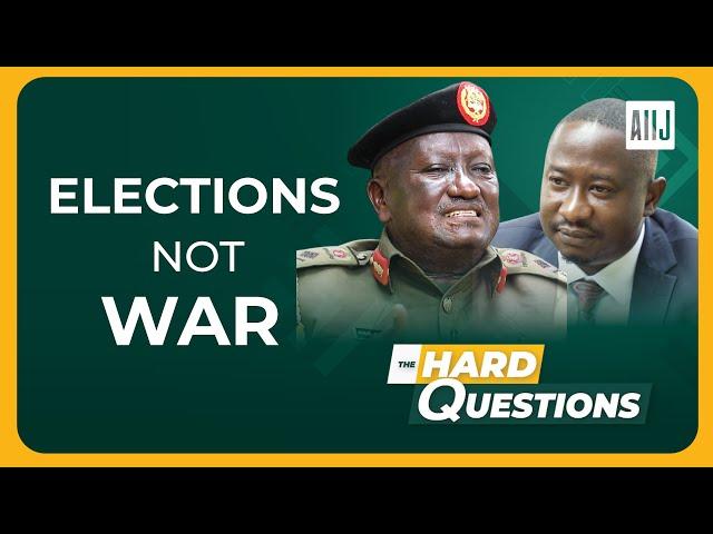 "We are heading for elections, not war." Gen Felix Kulayigye on the Hard Questions show