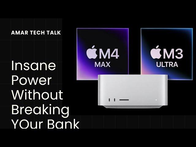 Apple Just BROKE The Game! Mac Studio M4 Max & M3 Ultra Are UNREAL! 