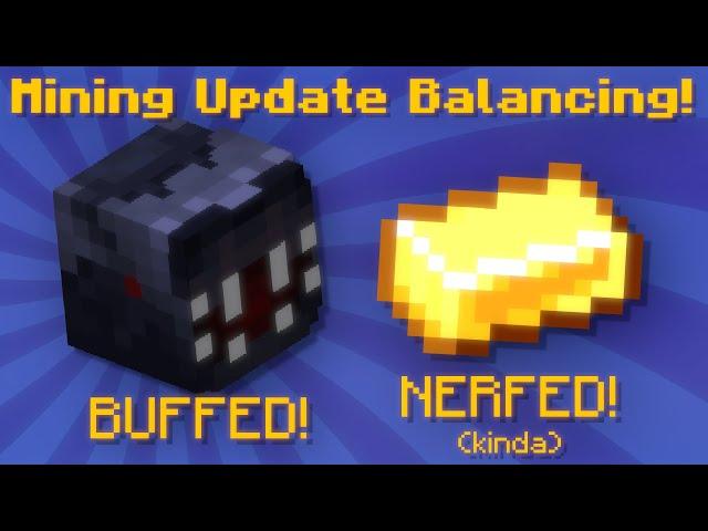 Mining Update Balancing! Scatha & Event Buffs! Gold Nerfed! (kinda) + More! (Hypixel Skyblock News)