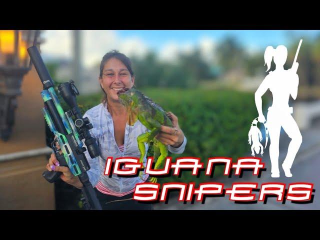 Iguana Snipers: Rooftop Iguana Hunting