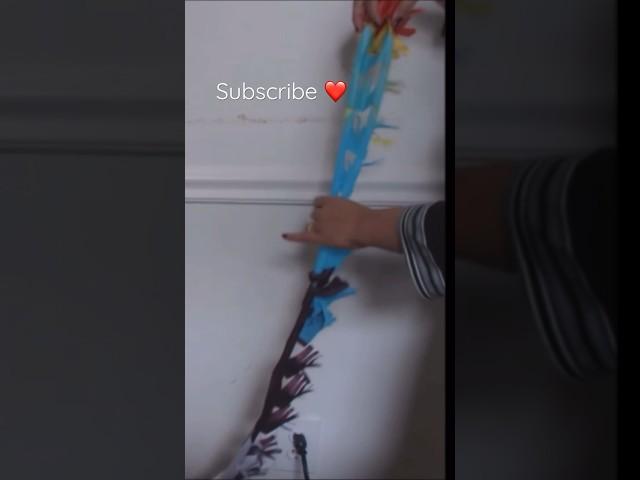 Paper rolling trick- endless streamer without using glue- super easy decoration for any occasion