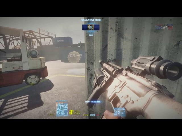 Battlefield 3 Loadout M16A3 IRNV Sight+Suppressor+Underslung Smoke