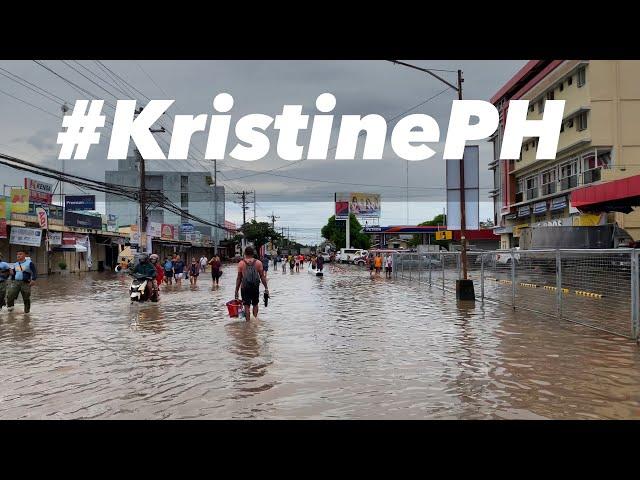 The aftermath of Storm Kristine/Trami in Naga City (Camarines Sur)