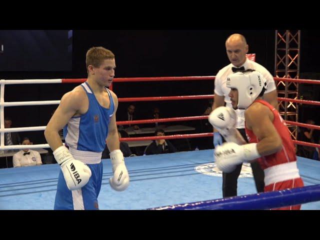 Finals YM60kg LOZANO YANDIEL (PUR) vs KOZLOV PLATON (RUS) | IBA YWCHs Budva 2024