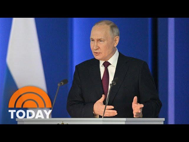 Putin doubles down on Ukraine invasion in address to nation