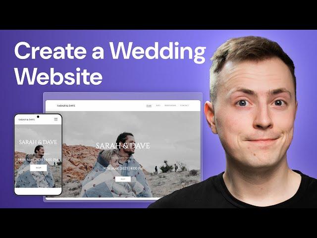 How to Create a Wedding Website Easily (2024): A Beginner’s Guide