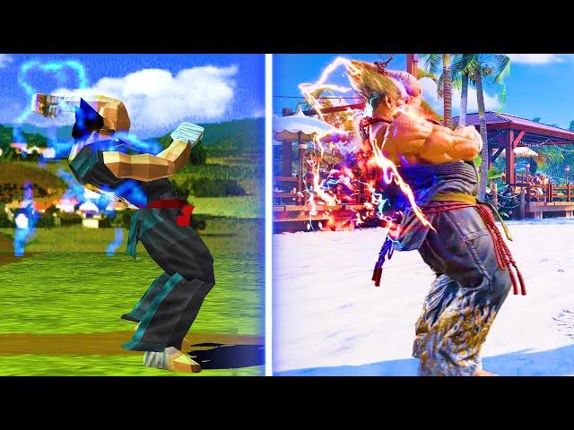 Heihachi's LIGHTNING HAMMER 1995 To TEKKEN 8