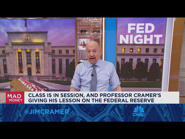 Jim Cramer breaks down all things Federal Reserve before Wednesday's rate decision