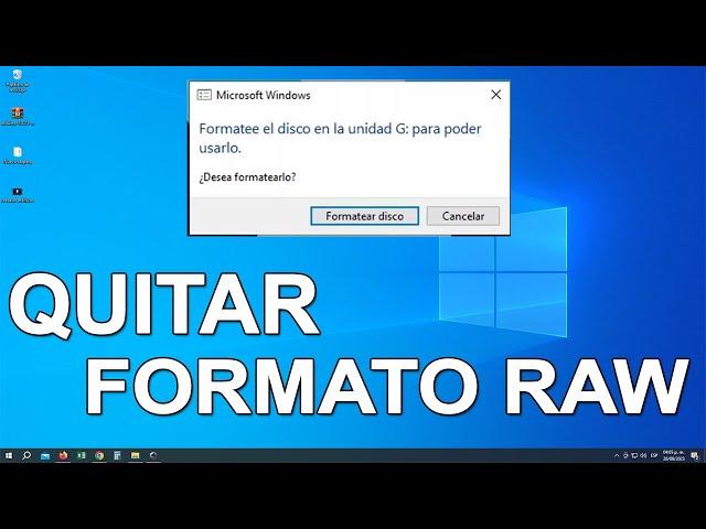 Recuperar archivos de Disco duro o USB que pide formatear la unidad | Solución RAW || TestDisk 