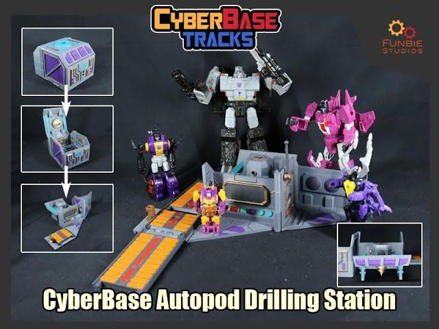 3D Printed Transformers Cyberbase AutoPod Drilling Station