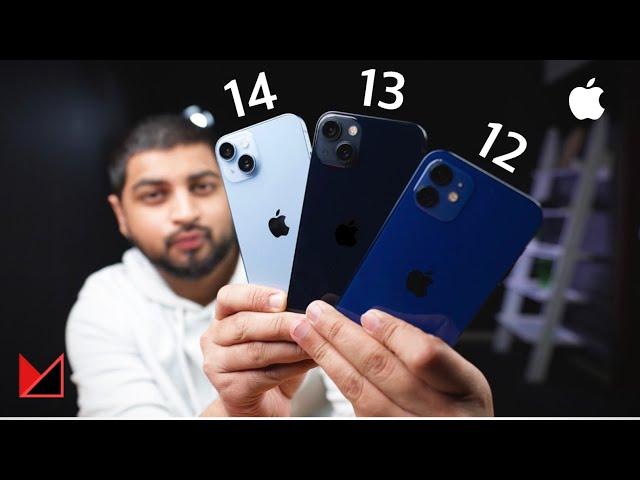 iPhone 12 Vs 13 vs 14 Full Comparison in Hindi 2023, Price in India | battery, Gaming | Mohit Balani