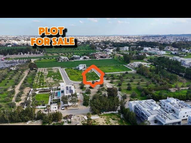 Residential plot for sale close to K-Cineplex and Lidl at Strovolos. #realestate