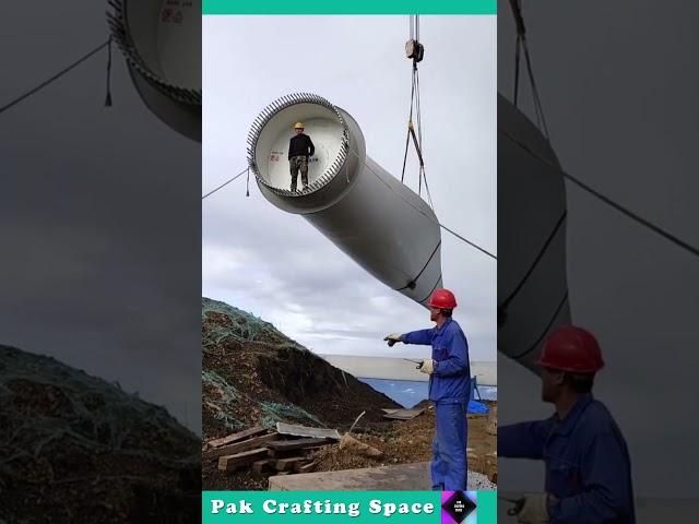 Pak Crafting Space #131 The Process Of Wind Power Installation
