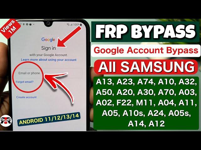 SAMSUNG FRP BYPASS 2024 (100% FIXED) Android 13-14 New Security 2024️Frp Lock Removal | Bypass Frp