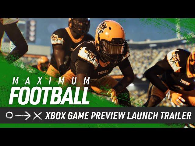 Maximum Football - Xbox Game Preview Launch Trailer