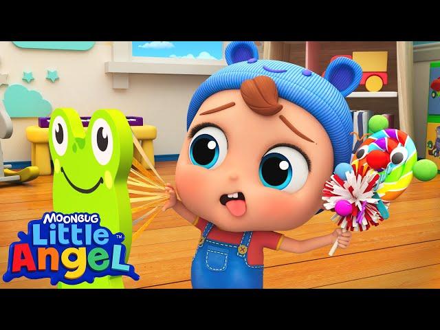 My Sticky Lollipop | Little Angel Kids Songs & Nursery Rhymes @LittleAngel