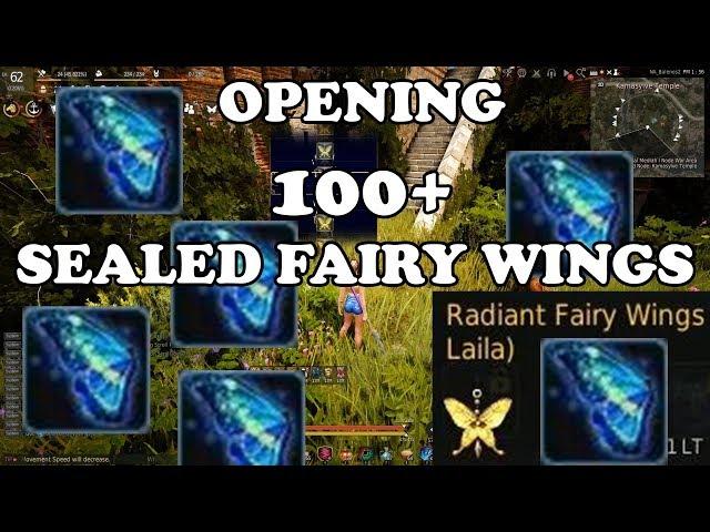 BDO - Opening 100+ Sealed Fairy Wings for Tier 4 Fairy