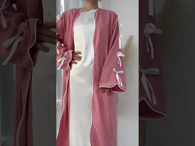 Weimei Elegant 2024 Cute Abaya Two Sets - Modern Modest Fashion for Every Occasion