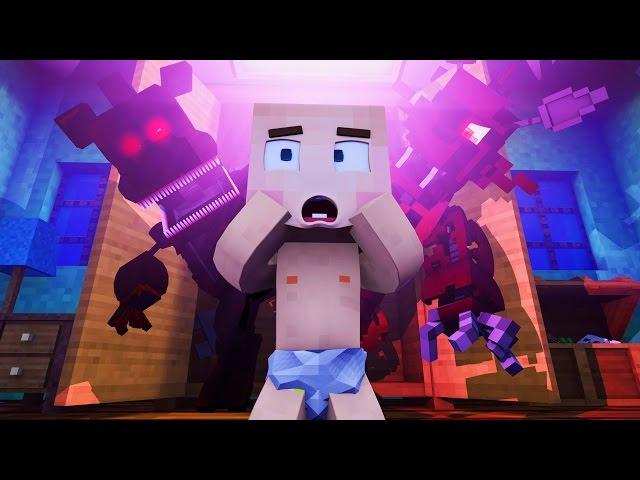 РЕБЕНОК И СТРАШНЫЕ ИСТОРИИ #2 В МАЙНКРАФТЕ! КТО ТВОЙ ПАПОЧКА В MINECRAFT?! WHO'S YOUR DADDY?!