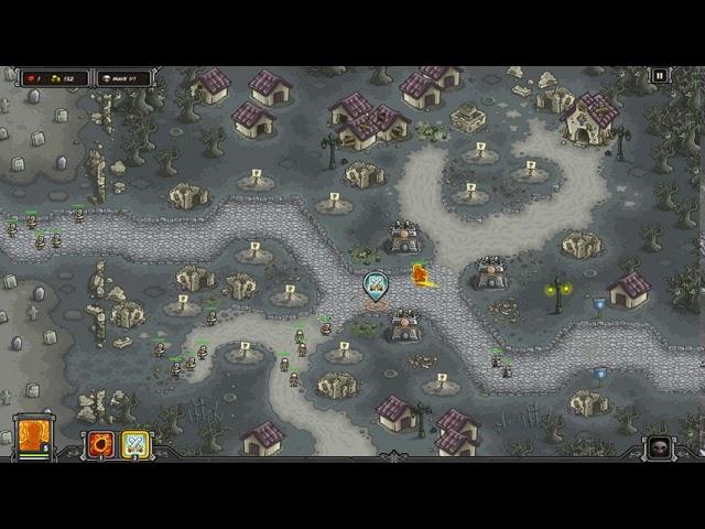 Kingdom Rush Veteran Mode Walkthrough - Rotwick Iron