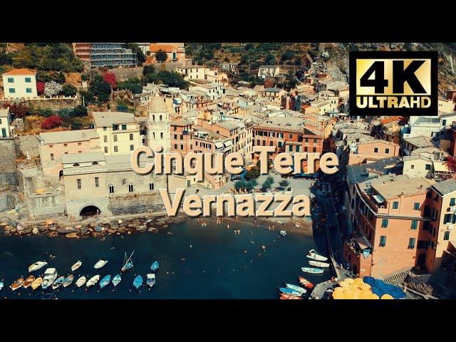 Cinque Terre Ligurien Vernazza 4K