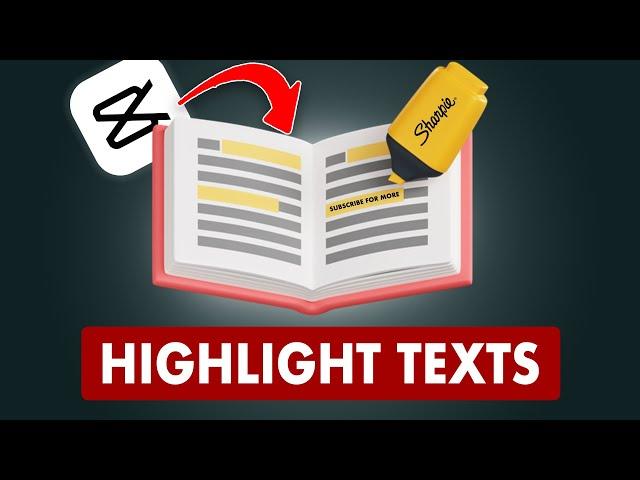 How to Highlight Texts in CapCut PC - 2 BEST Ways