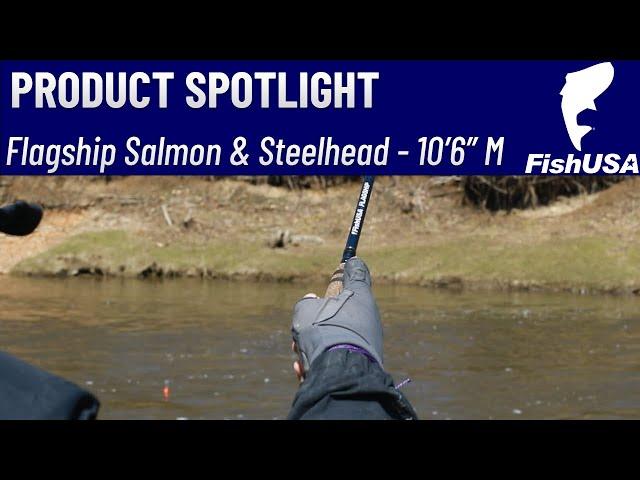 FishUSA Flagship Salmon & Steelhead Spinning Rods - 10'6" Medium - When To Use It