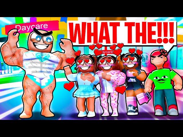 DAYCARE CRAZY FAN GIRLS!! | Roblox | Brookhaven RP