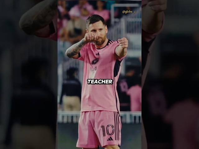 When Messi Is Your Free-Kick Teacher! #football #shorts