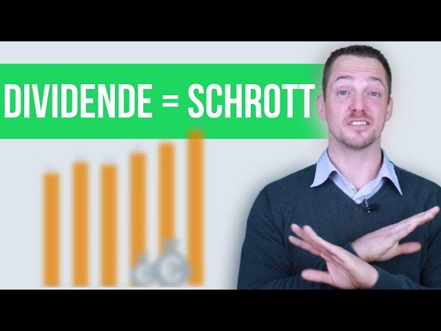 Dividendenstrategie Sinnvoll? Fall bitte NICHT darauf rein!